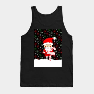 MERRY Christmas Santa Claus Tank Top